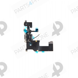 5 (A1438)-iPhone 5 (A1438), Flexkabel mit Jack-Anschluss für Ohrhörer, Ladebuchse, GSM-Antenne und Mikrofon-
