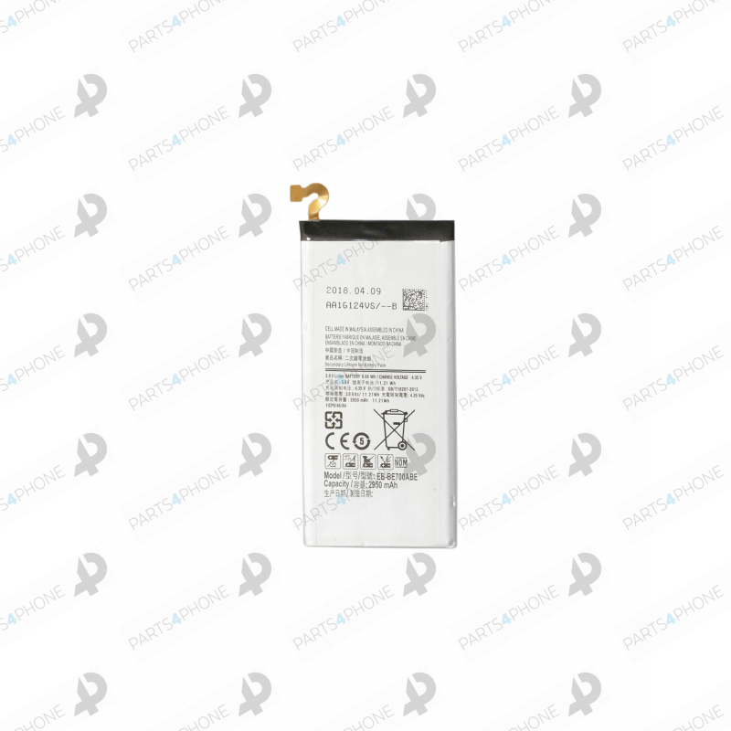 E5 (SM-E500F)-Samsung Galaxy E5 / Duos (SM-E500F/DS), Batterie 3.8 volts, 2950 mAh-