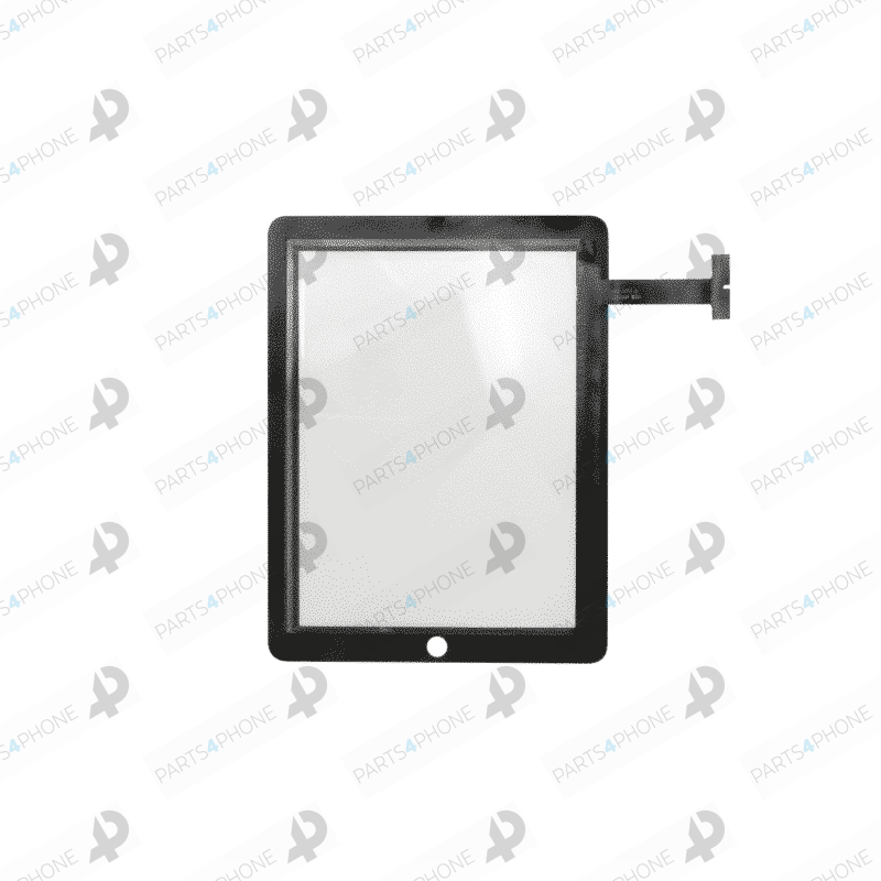 1 (A1337) (wifi+cellulaire)-iPad (A1219, A1337), vetrino touchscreen senza tasto home-