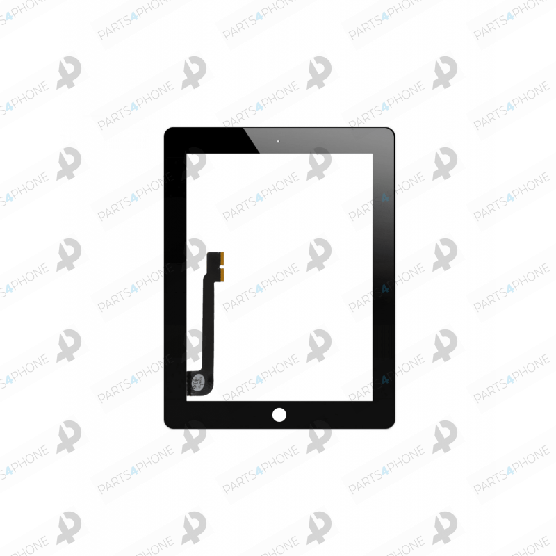 4 (A1459) (wifi+cellulaire)-iPad 3 (A1430, A1403, A1416) e 4 (A1459, A1458), vetrino touchscreen senza tasto home-