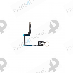 Mini 3 (A1600) (wifi+cellulaire)-iPad mini 3 (A1600, A1599), nappe bouton home complet-