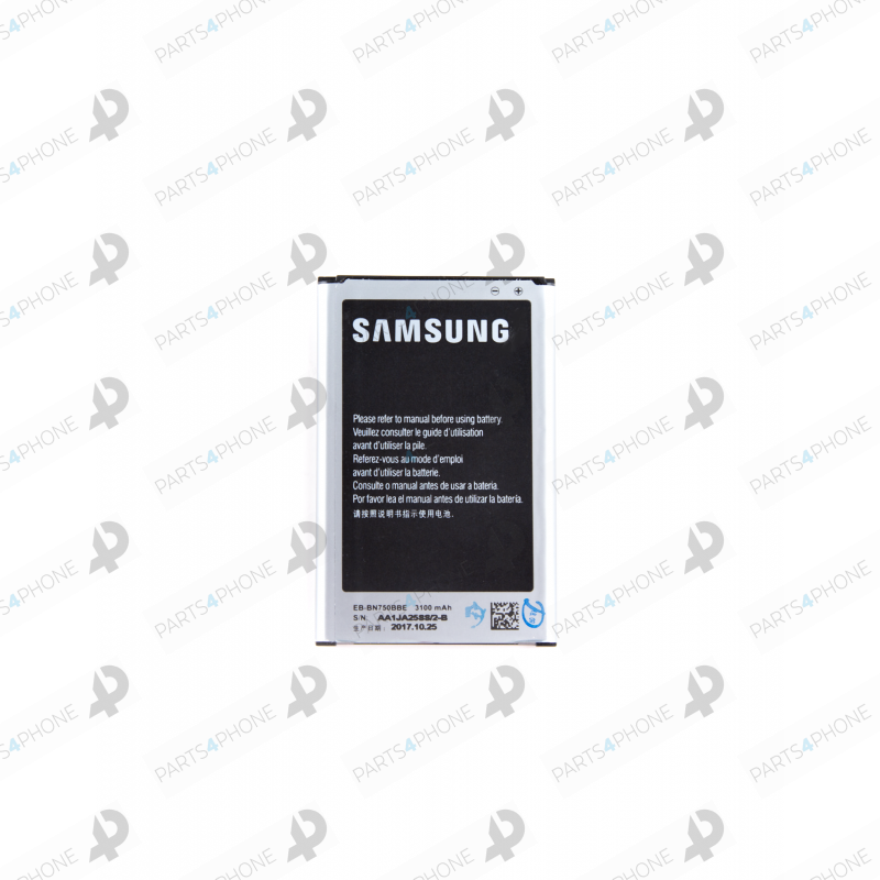 Note 3 (SM-N9005)-Galaxy Note 3 (SM-N9005), B800BC batteria 3.8 volts, 3200 mAh-