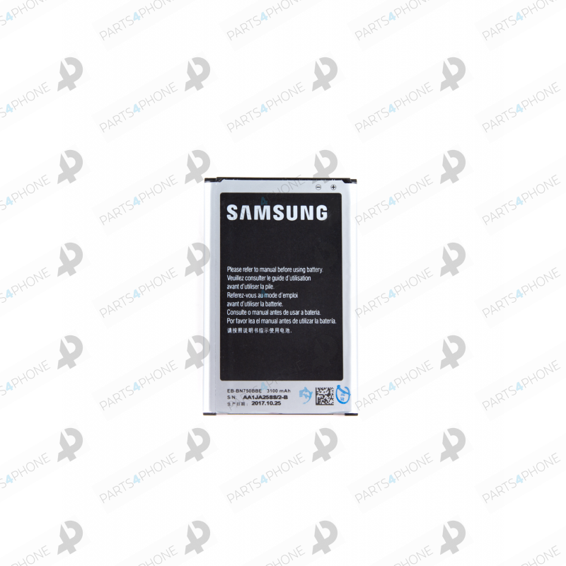 Note 3 (SM-N9005)-Galaxy Note 3 (SM-N9005), B800BC batterie 3.8 volts, 3200 mAh-