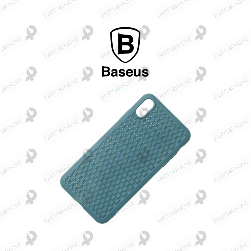 Coques et étuis-iPhone XS Max (A2101), case Baseus Anti-Impatto e Ultra Sottile effetto intrecciato-