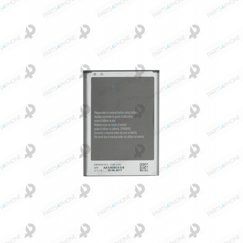 Note 2 (GT-N7100)-Galaxy Note 2 (GT-N7100), EB595675LU batteria 3.8 volts, 3100 mAh-