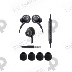 Autres accessoires-Samsung, Original-Ohrhörer schwarz AKG (EO-IG955) mit Fernsteuerung und Mikro-