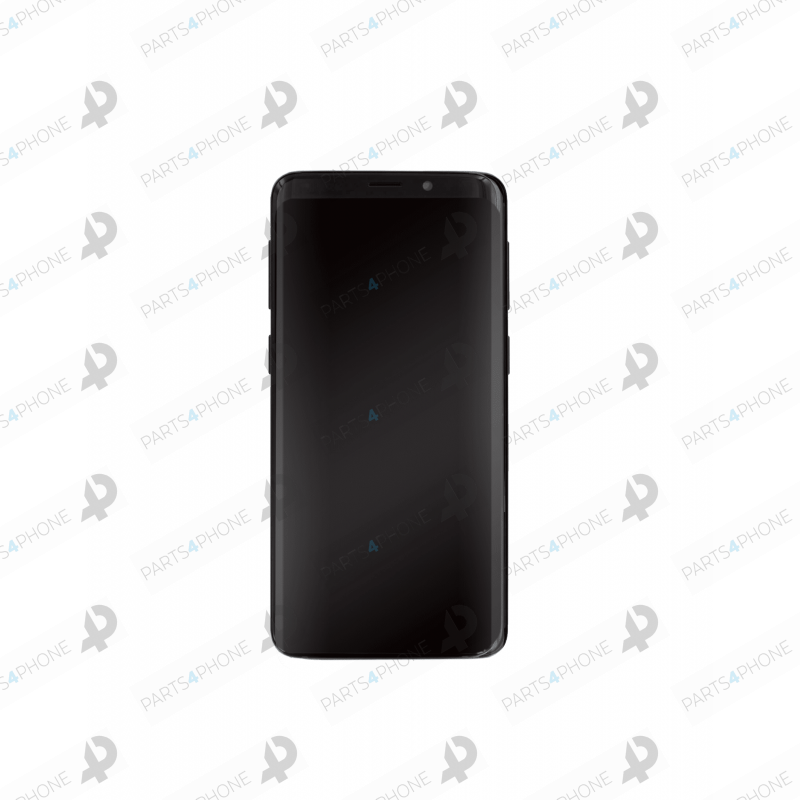 S9+ (SM-G965F)-Galaxy S9 + (SM-G965F), écran noir original avec châssis (samsung service pack)-