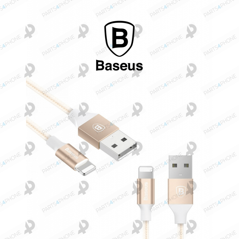 Chargeurs et câbles-Kabel Baseus Lightning aus Nylon (1m)-