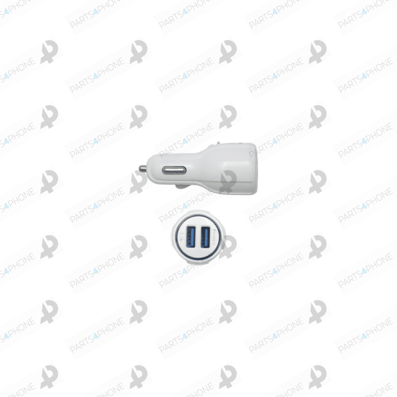 Chargeurs et câbles-Chargeur pour voiture USB (double), 2 mAh-