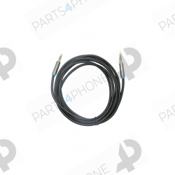 Chargeurs et câbles-Câble audio jack mini (mâle) 3.5 mm en jack mini (mâle) 3.5 mm (longueur 2,00 mètres)-