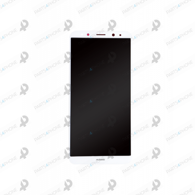 10 Lite (RNE-L01), (RNE-L21)-Huawei Mate 10 Lite (RNE-L01), (RNE-L21), display nero (LCD + vetrino touchscreen assemblato)-
