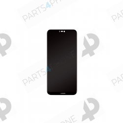 P20 Lite (ANE-L21)-Huawei P20 Lite (ANE-L21), display ORIGINALE con scacco (LCD + vetrino touchscreen assemblato + batteria)-
