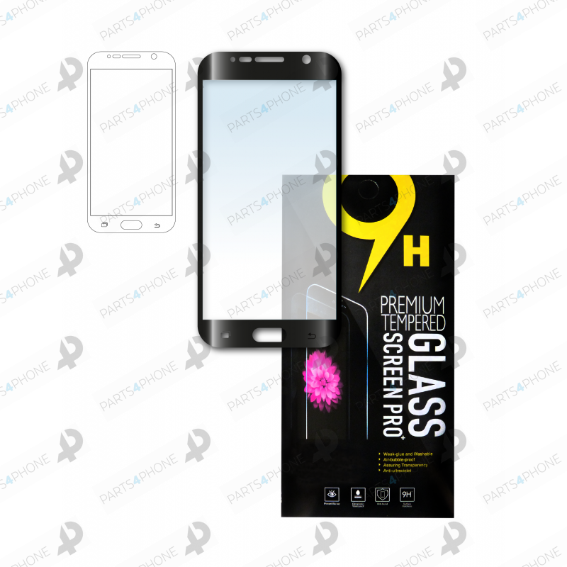 Verres trempés-Galaxy S6 (SM-G920F), Schutzfolie aus Panzerglas- Verres trempés-Galaxy S6 (SM-G920F), Schutzfolie aus Panzerglas-