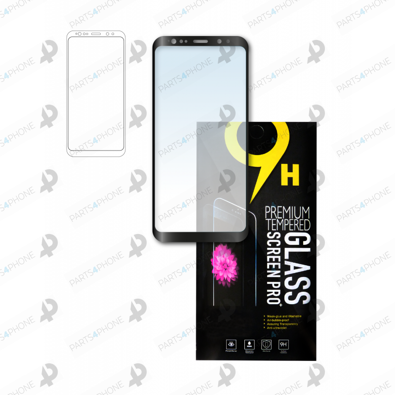 Verres trempés-Galaxy Note 8 (SM-N950F) e Note 8 Duos (SM-N950F/DS), pellicola in vetro temperato-