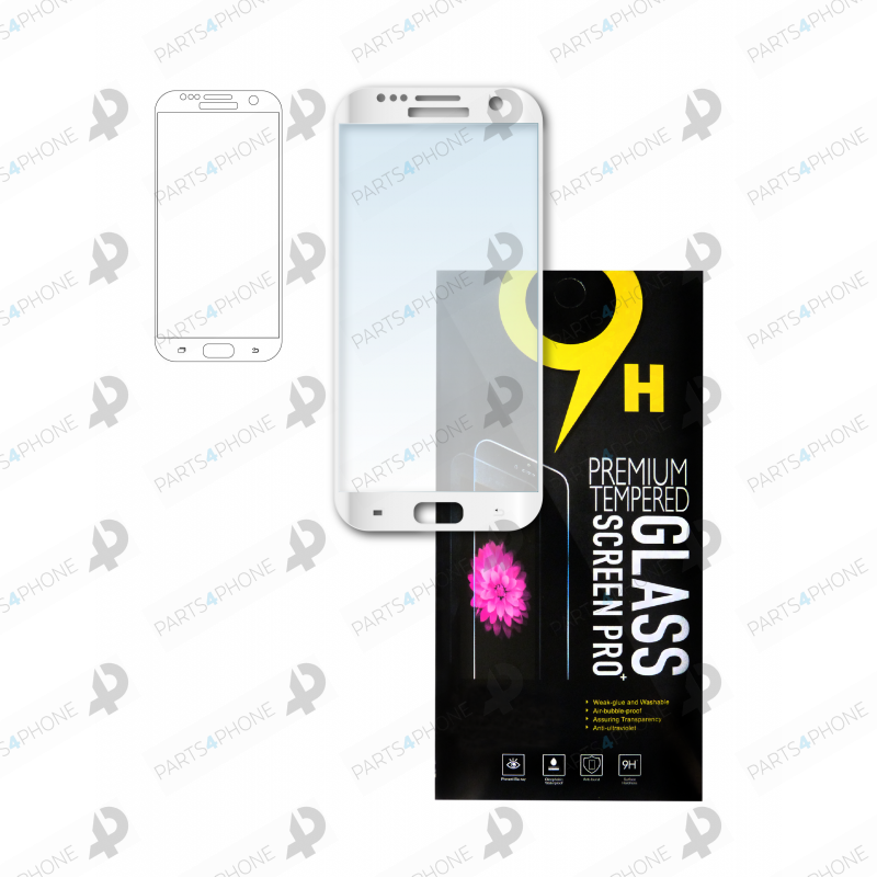 Verres trempés-Galaxy S7 edge (SM-G935F), film de protection en verre trempé-
