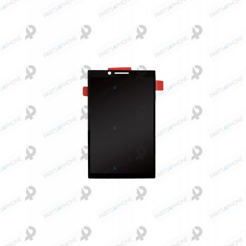 KEY2 (BBF100-1)-BlackBerry KEY2 (BBF100-1), Display nero (LCD + vetrino touchscreen assemblato)-