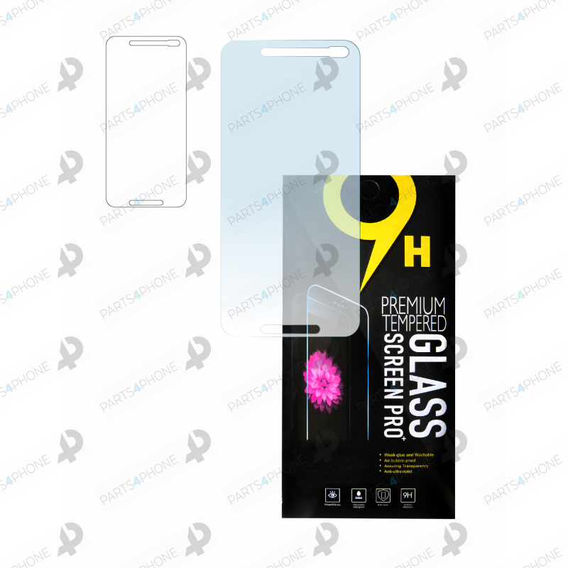 Verres trempés-Huawei Nexus 6P (H1512), film de protection en verre trempé-