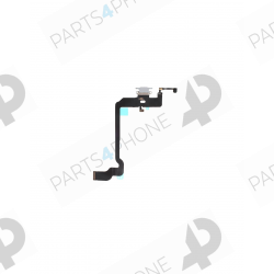 XS (A2097)-iPhone XS (A2097), Flexkabel mit Anschlüssen (Laden, Vibration und GSM-Antennte) und MIkrofon-