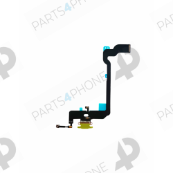XS Max (A2101)-iPhone XS Max (A2101), flex con connettori (ricarica, vibratore e antenna GSM) e microfono-