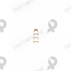 XS (A2097)-iPhone XS (A2097), set tasti on / off, volume alto / basso e silenzioso (3 pezzi)-