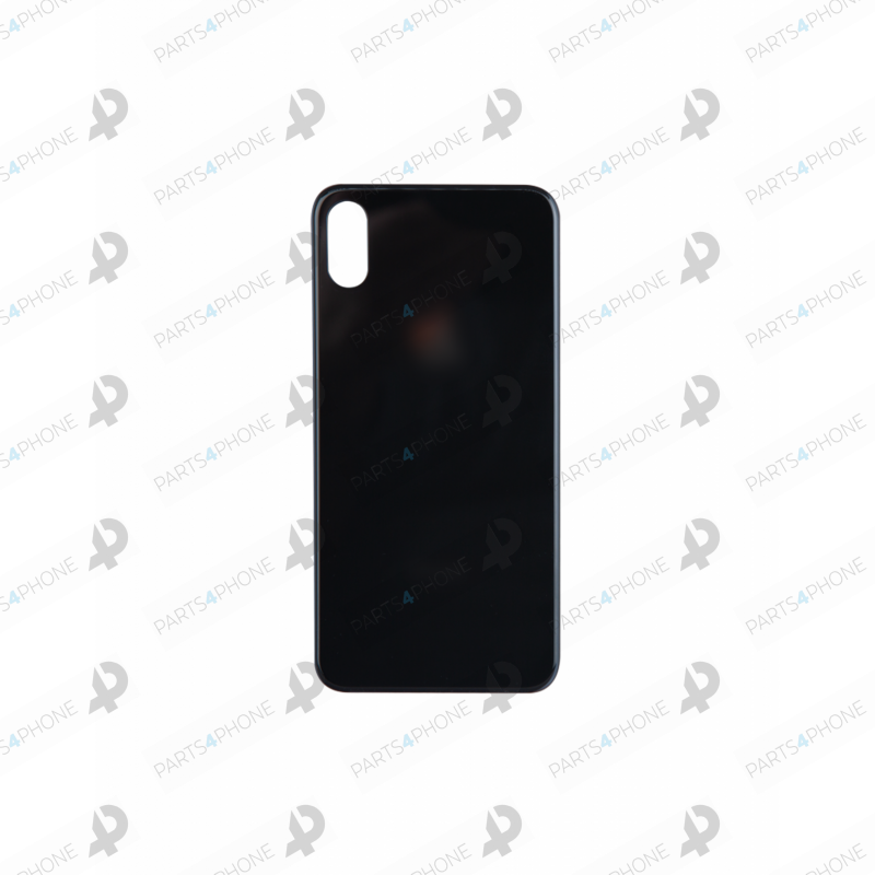 X (A1901)-iPhone X (A1901), Akku-Abdeckung aus Glas + Sticker-