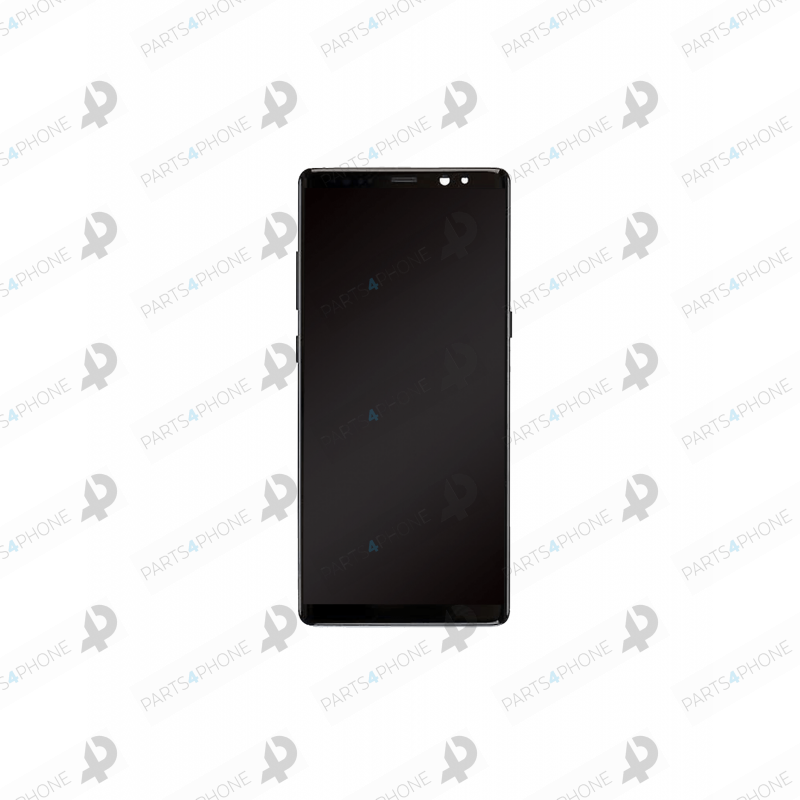 Note 8 (SM-N950F)-Galaxy Note 8 (SM-N950F), écran noir OEM avec châssis (LCD + vitre tactile assemblée)-