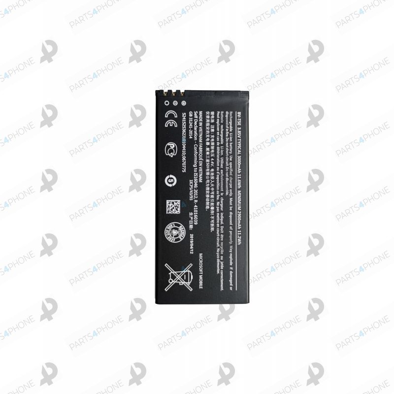 950 (RM-1105)-Microsoft Lumia 950 (RM-1105), batterie 3.85 volts, 3000 mAh, BV-T5E-