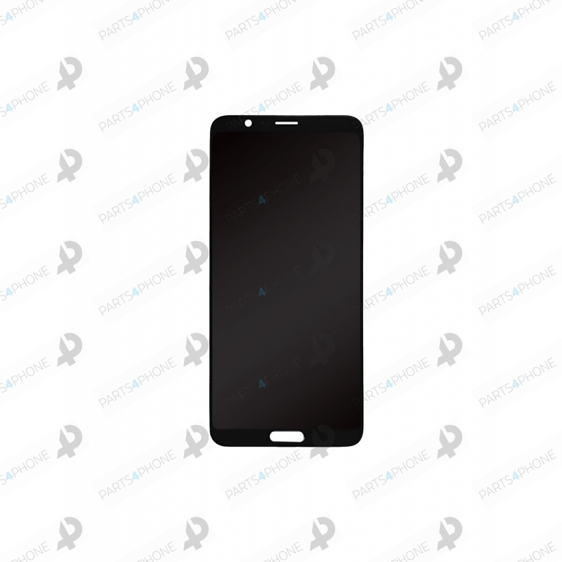 View 10 (BKL-L09)-Honor View 10, Display schwarz OEM (LCD + Touchscreen montiert)-