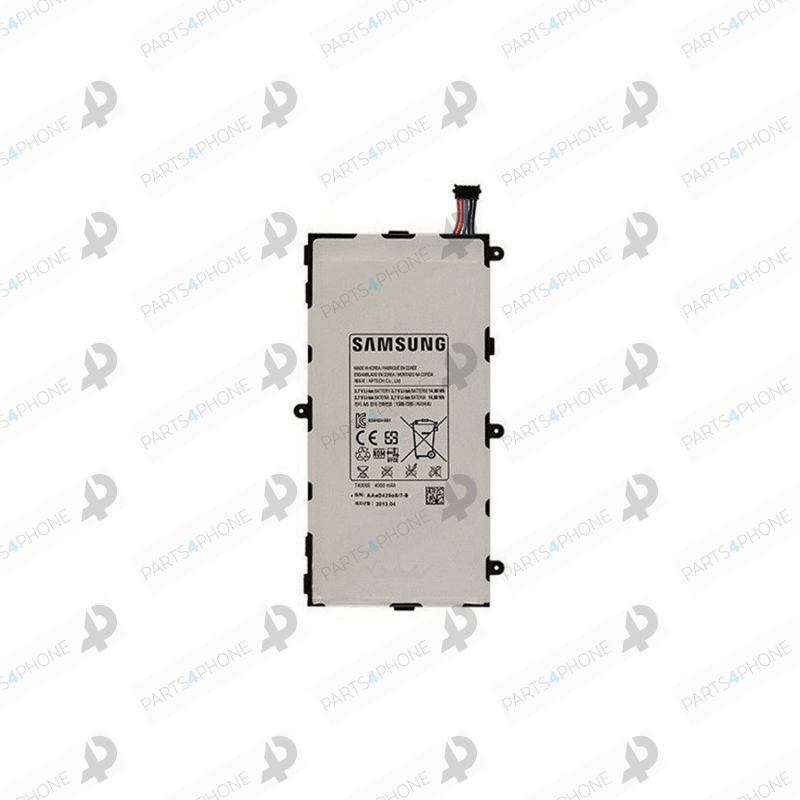 3 7.0" 3G (SM-T211)-Galaxy Tab 3 7.0"(SM-T210), (SM-T215), (SM-T211), T4000E, akku 3.7 volts, 4000 mAh-