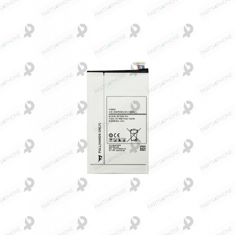 Tab S2 8.0" LTE (SM-T719)-Galaxy Tab S2 8.0" (SM-t710), batterie 3.8 volts, 4000 mAh-