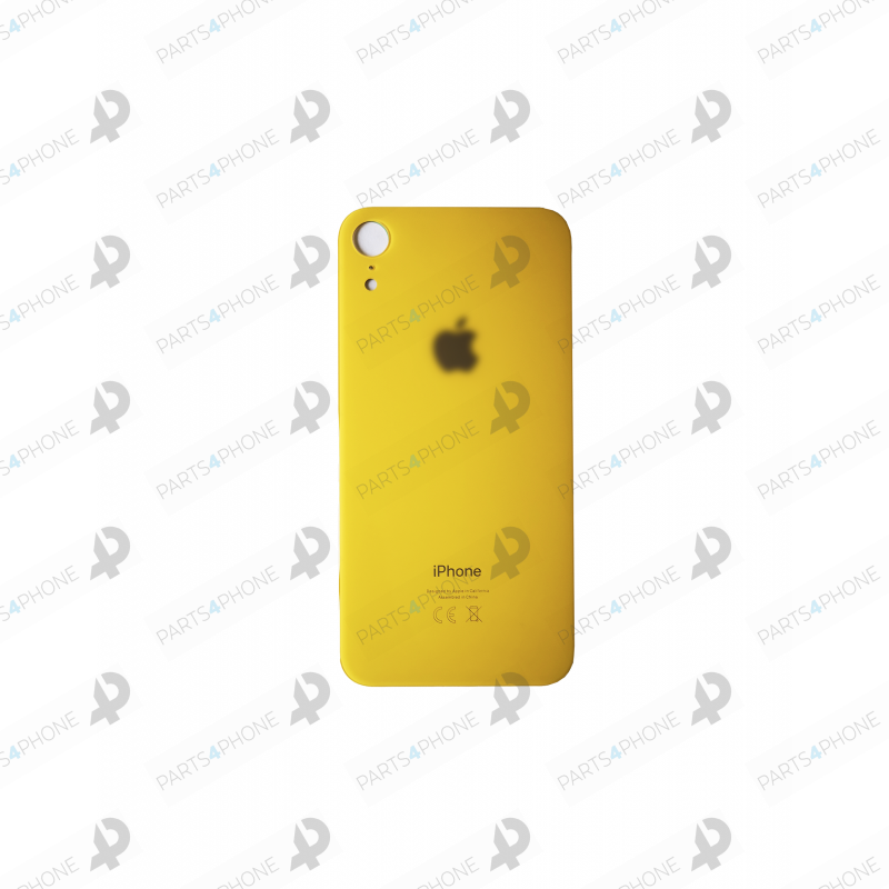 XR (A2105)-iPhone XR, Akku-Abdeckung aus Glas + Sticker-