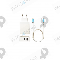 Chargeurs et câbles-Chargeur 12w secteur USB-C et USB avec câble USB-C vers lightning-