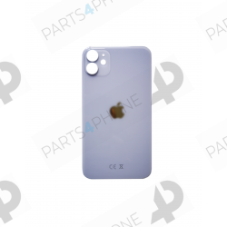 11 (A2221)-iPhone 11 (A2221), Akku-Abdeckung aus Glas + Sticker-