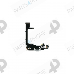 11 Pro (A2215)-iPhone 11 Pro (A2215), flex con connettori (ricarica e vibratore) e microfono-