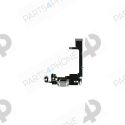 11 Pro (A2215)-iPhone 11 Pro (A2215), flex con connettori (ricarica e vibratore) e microfono-