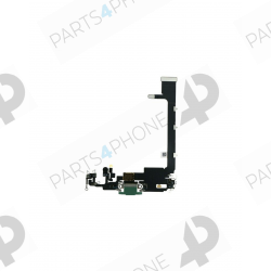 11 Pro Max (A2218)-iPhone 11 Pro Max (A2218), Flexkabel mit Konnektoren (Aufladen und Vibrationsfunktion) und Mikrofon-