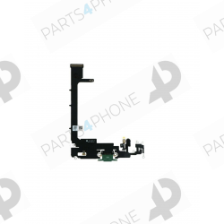 11 Pro Max (A2218)-iPhone 11 Pro Max (A2218), nappe avec connecteurs (charge et vibreur) et microphone-