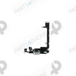 11 Pro Max (A2218)-iPhone 11 Pro Max (A2218), nappe avec connecteurs (charge et vibreur) et microphone-