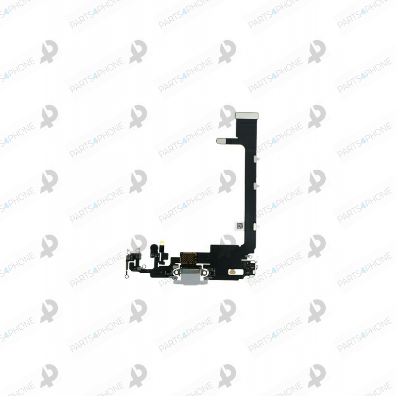 11 Pro Max (A2218)-iPhone 11 Pro Max (A2218), nappe avec connecteurs (charge et vibreur) et microphone- 11 Pro Max (A2218)-iPhone 11 Pro Max (A2218), nappe avec connecteurs (charge et vibreur) et microphone-