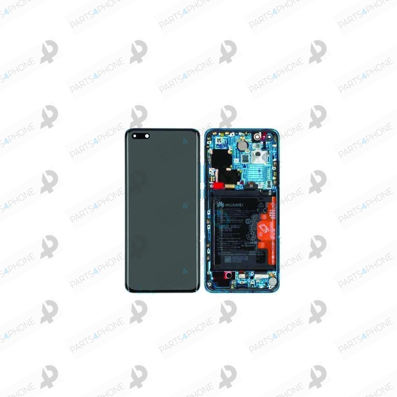 P40 Pro (ELS-NX9)-Huawei P40 Pro (ELS-NX9) , Display (LCD + Touchscreen montiert + chassis)-