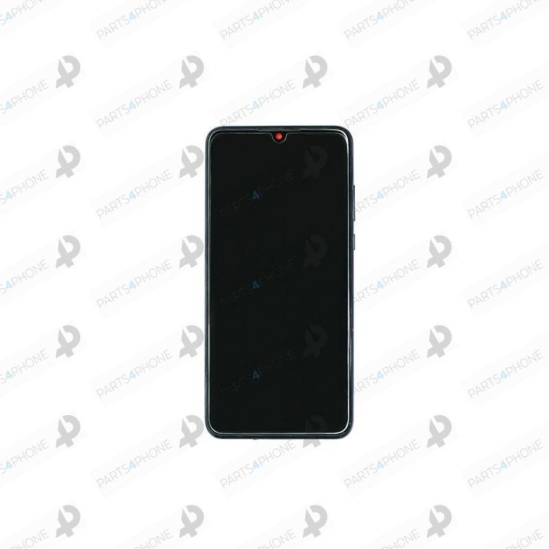 P30 Lite (MAR-LX1M)-Huawei P30 Lite (MAR-LX1M), OEM-Display schwarz mit Chassis (LCD + Touchscreen montiert + Akku)-