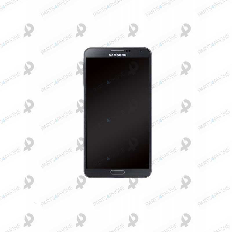 Note 3 Néo (SM-N750)-Galaxy Note 3 Neo (N7505), display nero ricondizionato con scacco (LCD + vetrino touchscreen assemblato)-