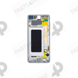 S10+ (SM-G975F/DS)-Galaxy S10+ (SM-G975F/DS), écran original avec châssis (samsung service pack)-