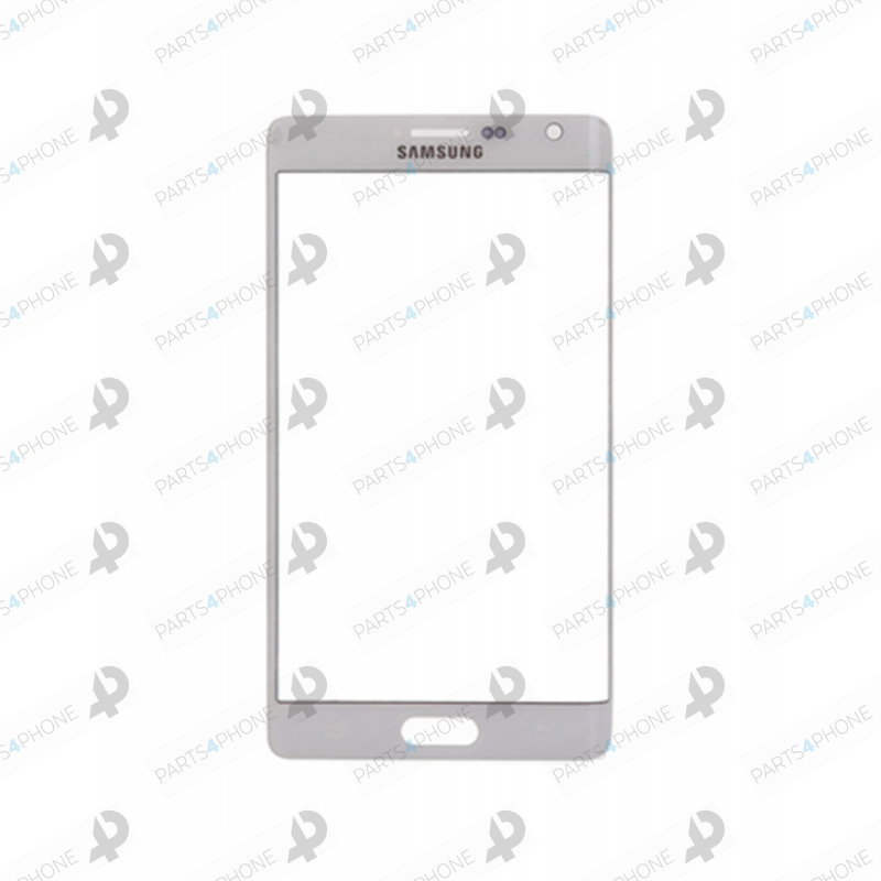Note edge (SM-N915FY)-Galaxy Note edge (SM-N915FY), vetrino (lens) bianco per display LCD-