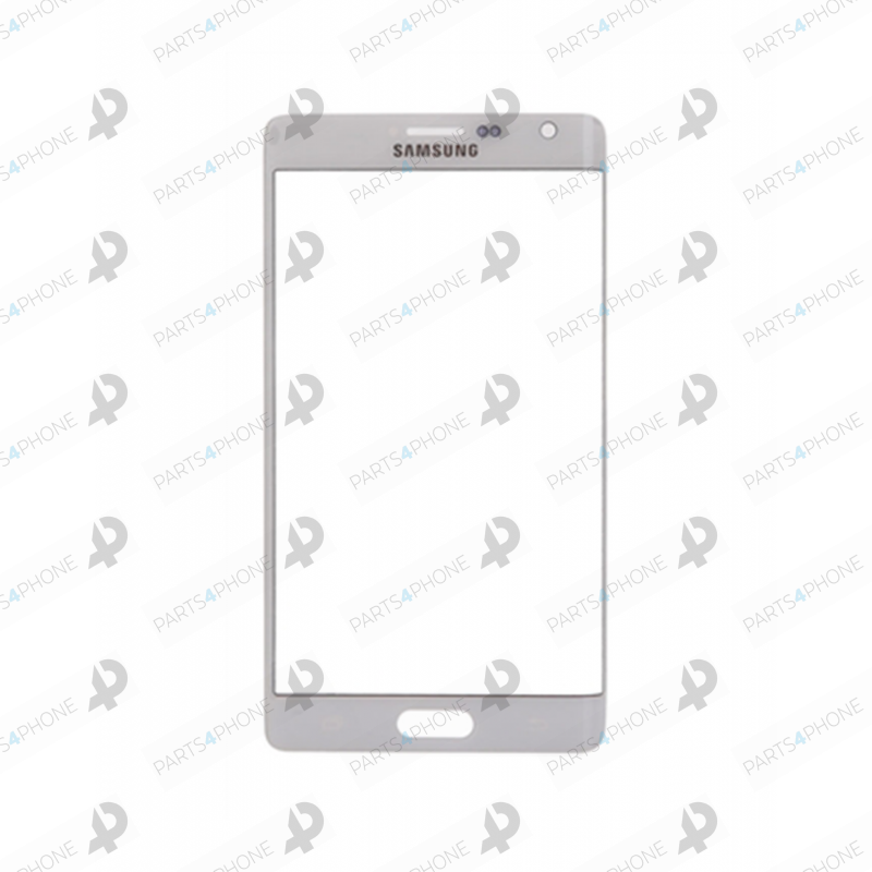 Note edge (SM-N915FY)-Galaxy Note edge (SM-N915FY), vitre (lens) blanche pour écran LCD-