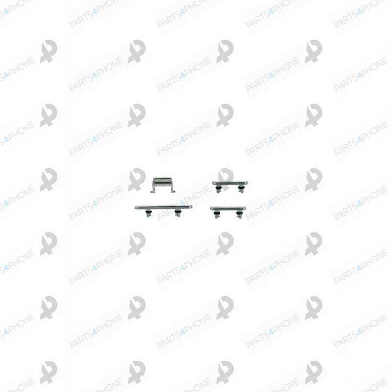 11 Pro (A2215)-iPhone 11 Pro (A2215), set boutons marche / arrêt, volume haut / bas et silence (3 pièces)-