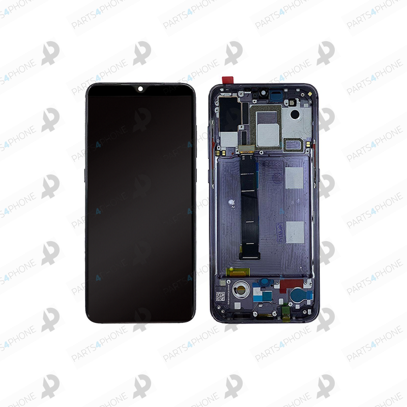 Mi 9 (M1902F1G)-Xiaomi Mi 9 (M1902F1G) Ecran (LCD + vitre tactile assemblée + chassis )-