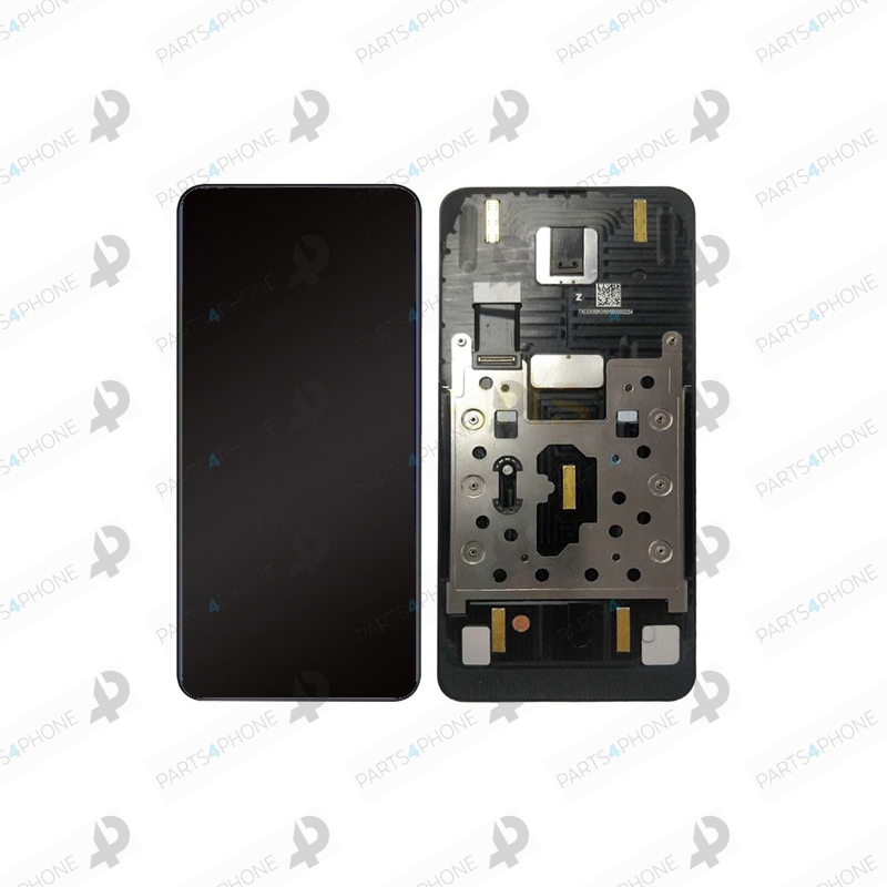 Mi Mix 3 (M1810E5A)-Xiaomi Mi Mix 3 (M1810E5A), Ecran noir avec châssis (LCD + vitre tactile assemblée)-