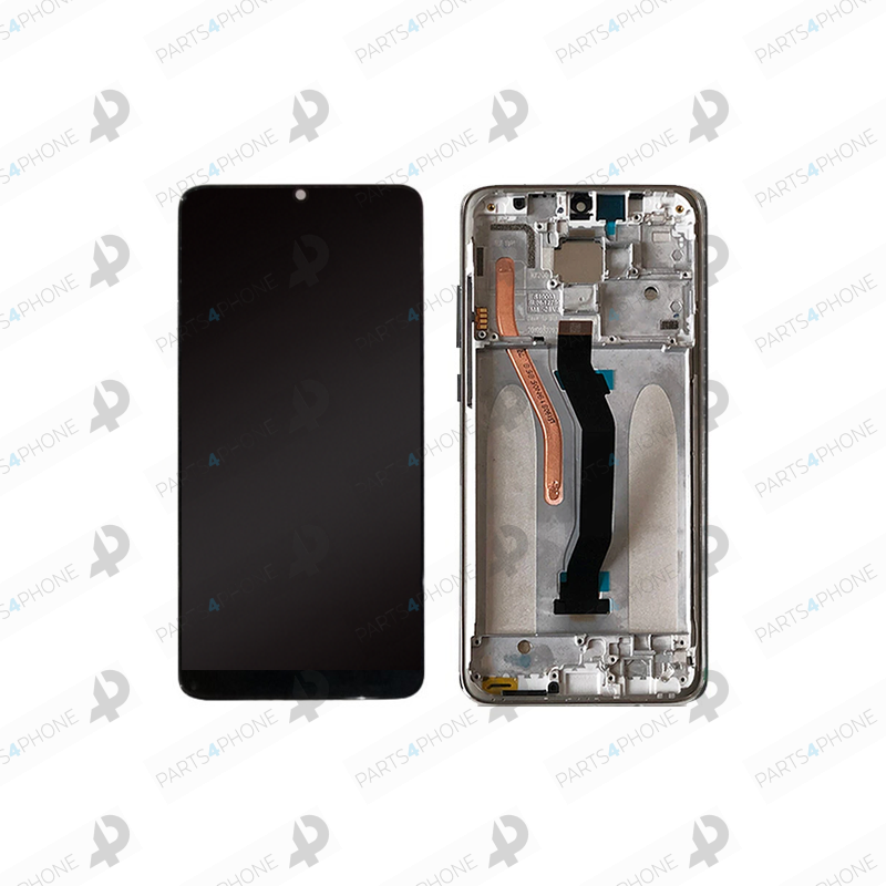 Redmi Note 8 Pro (M1906G7G)-Xiaomi Redmi Note 8 Pro (M1906G7G), Ecran (LCD + vitre tactile assemblée + chassis)-
