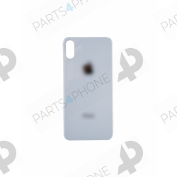 X (A1901)-iPhone X (A1901), Akku-Abdeckung aus Glas + Sticker-